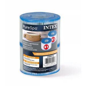 Intex PureSpa NEW Type S1 Filters #29001E Replacement Hot Tub Spa Cartridges